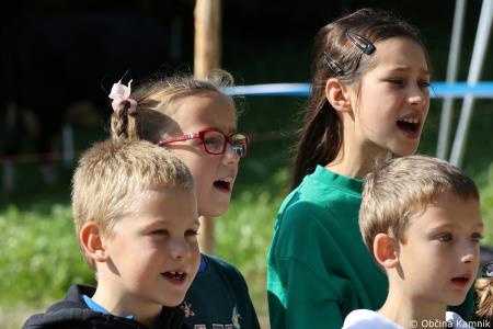 Odprtje odseka prenovljene ceste na motniško Belo (14)